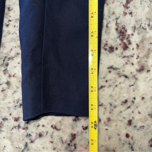 J. Crew 1035 Navy 2 Button Blazer Size 2 100% Cotton Women’s Unworn Blue Sateen - Picture 12 of 12